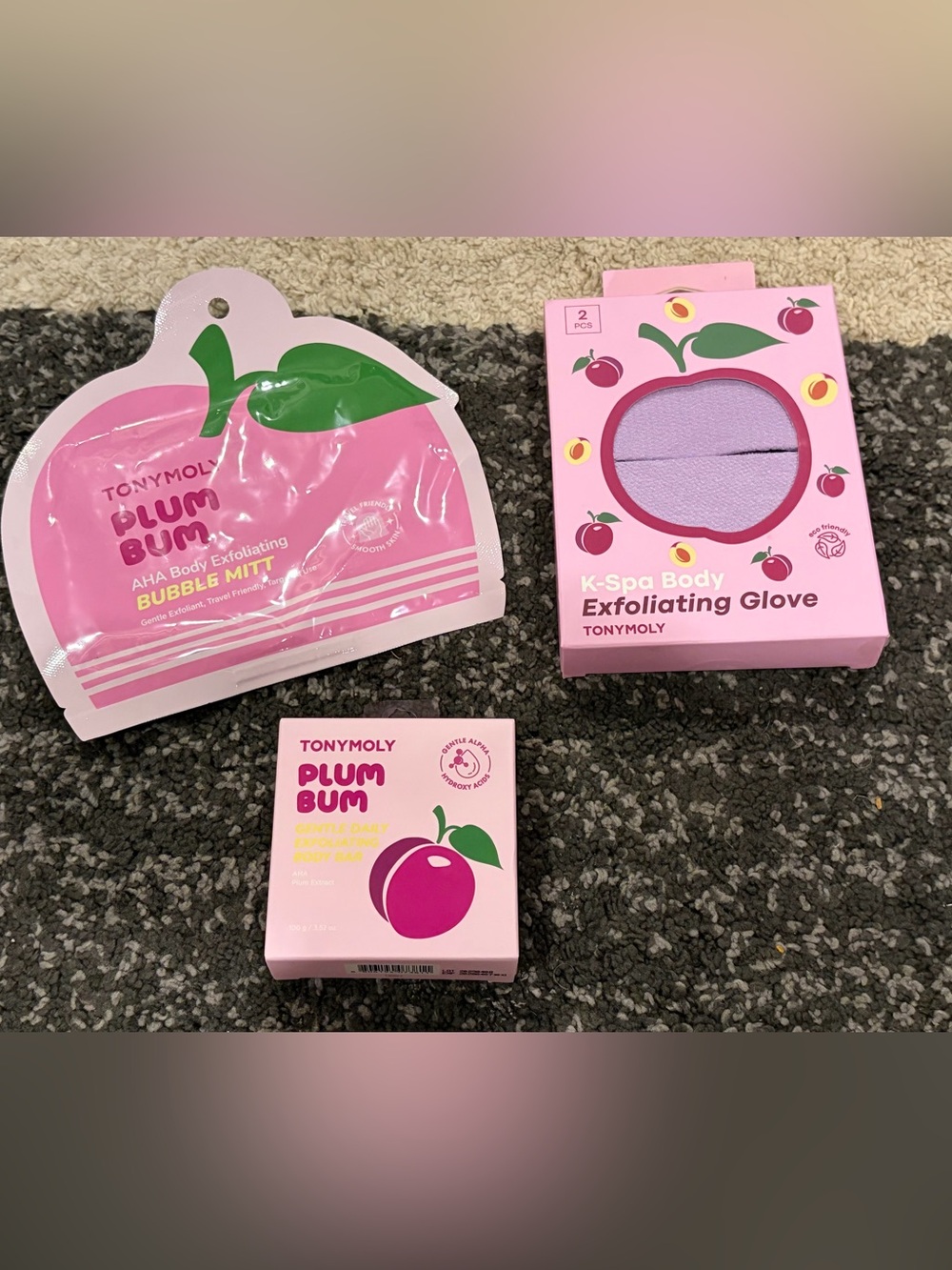 TonyMoly Exfoliating Set of 3